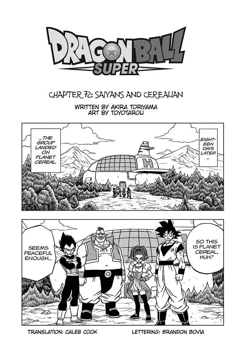 Dragon Ball Super Chapter 72 1